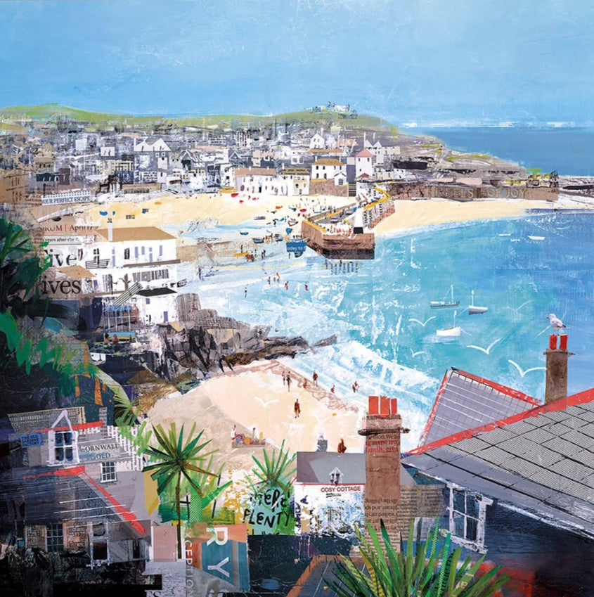Bay Watch Framed Limited Edition Print on Board by Artist Tom Butler