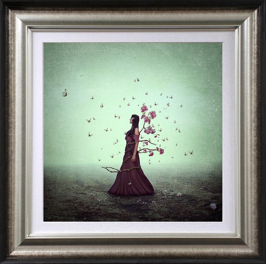 In Bloom Framed Limited Edition Print on Paper by Artist Michelle Mackie
