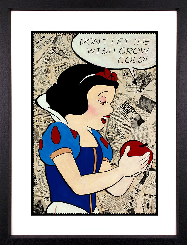 Intoxication Framed Print on Paper by Artist Chess