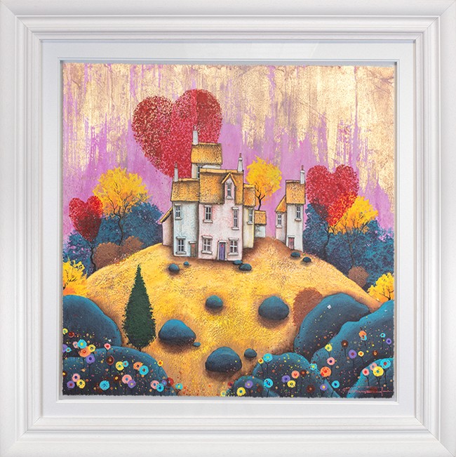 Love Hut II Framed Print on Paper by Artist Dale Bowen