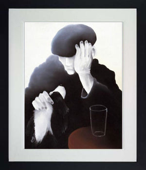 My Dear Old Friend Framed Print on Paper by Artist Mackenzie Thorpe