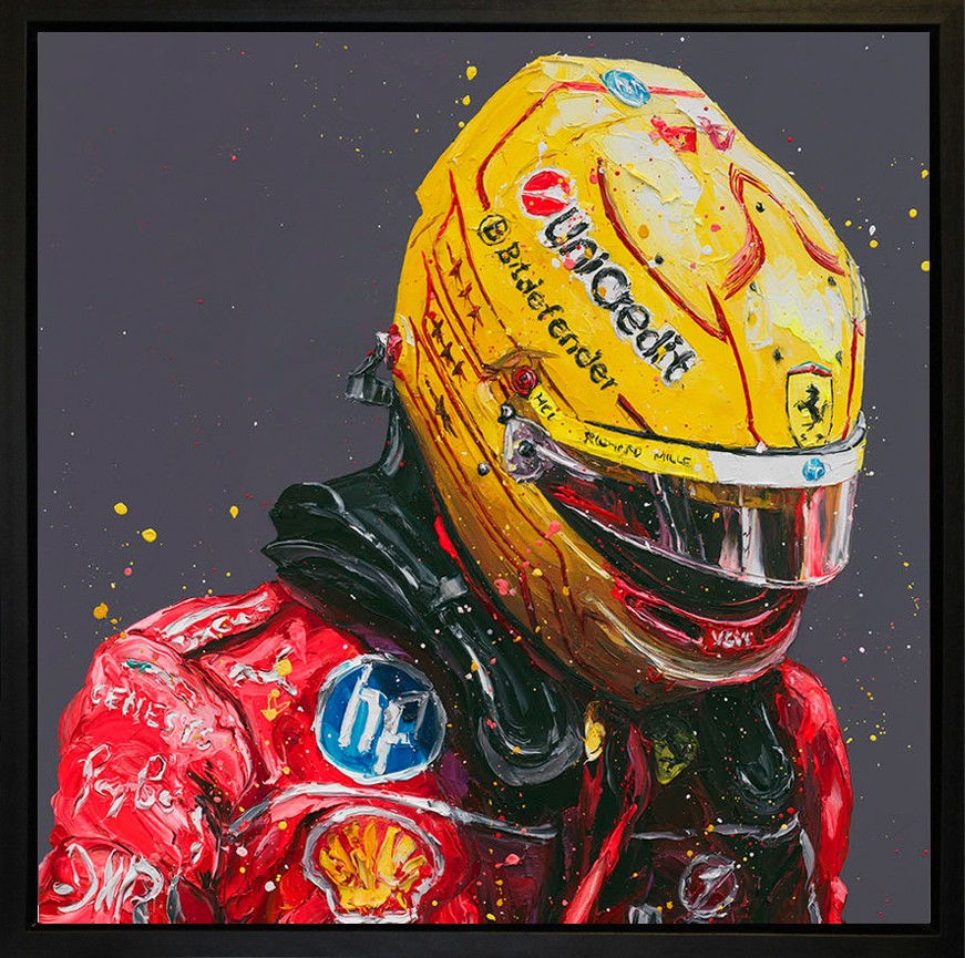New Era Framed Limited Edition Embellished Boxed Canvas by Artist Paul Oz