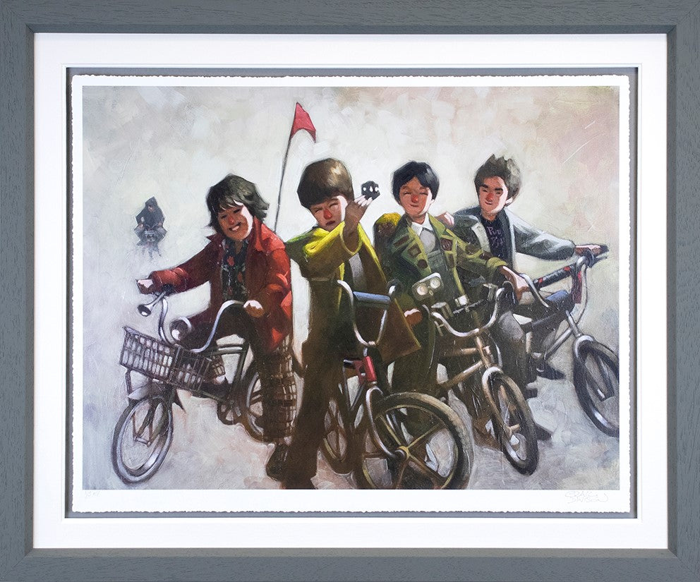 Our Time Framed Print on Paper by Artist Craig Davison