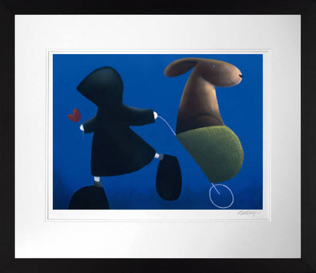 Out For A Walk Framed Print on Paper by Artist Mackenzie Thorpe