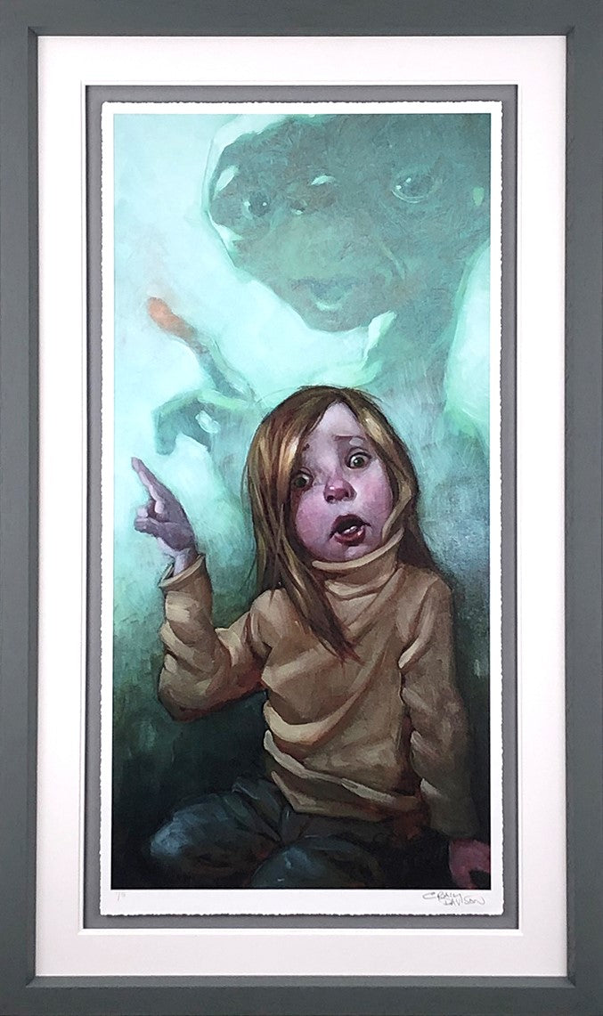 Owwch Framed Print on Paper by Artist Craig Davison