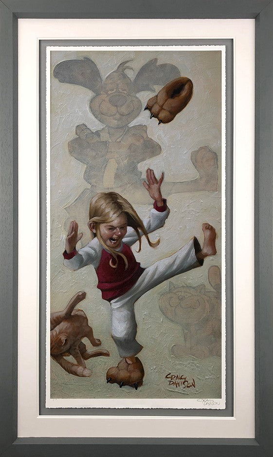 Quicker Than The Human Eye Framed Print on Paper by Artist Craig Davison