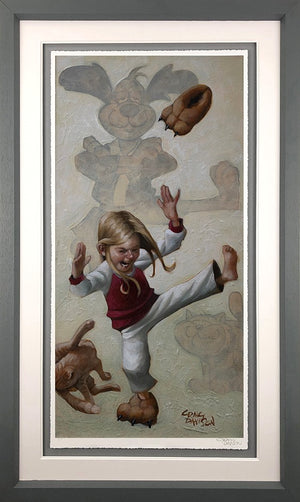 Quicker Than The Human Eye Framed Print on Paper by Artist Craig Davison