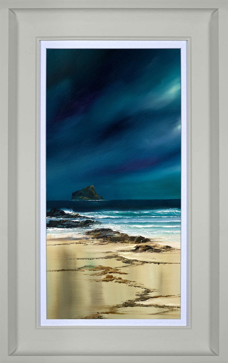 Quiet Shores I Framed Limited Edition Print on Board by Artist Philip Gray