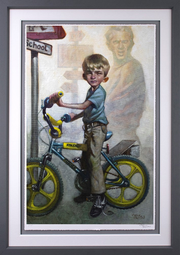 Ramp it Up Framed Print on Paper by Artist Craig Davison