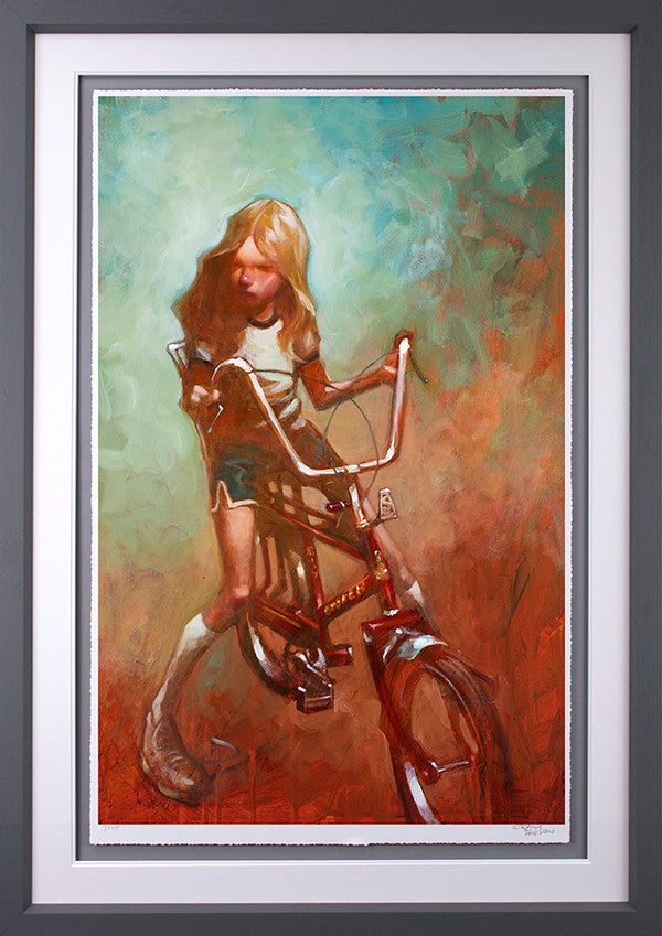 Roam The Chrome Framed Print on Paper by Artist Craig Davison