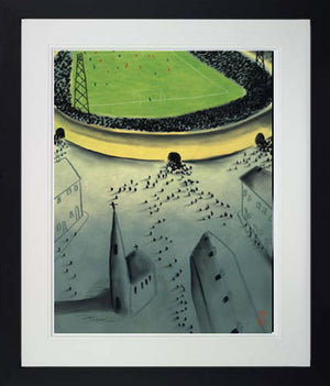 Saturday Afternoon Framed Print on Paper by Artist Mackenzie Thorpe