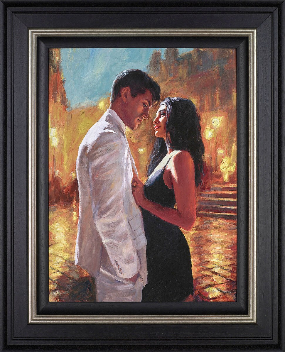 Summer Love Framed Limited Edition Canvas on Board by Fabian Perez