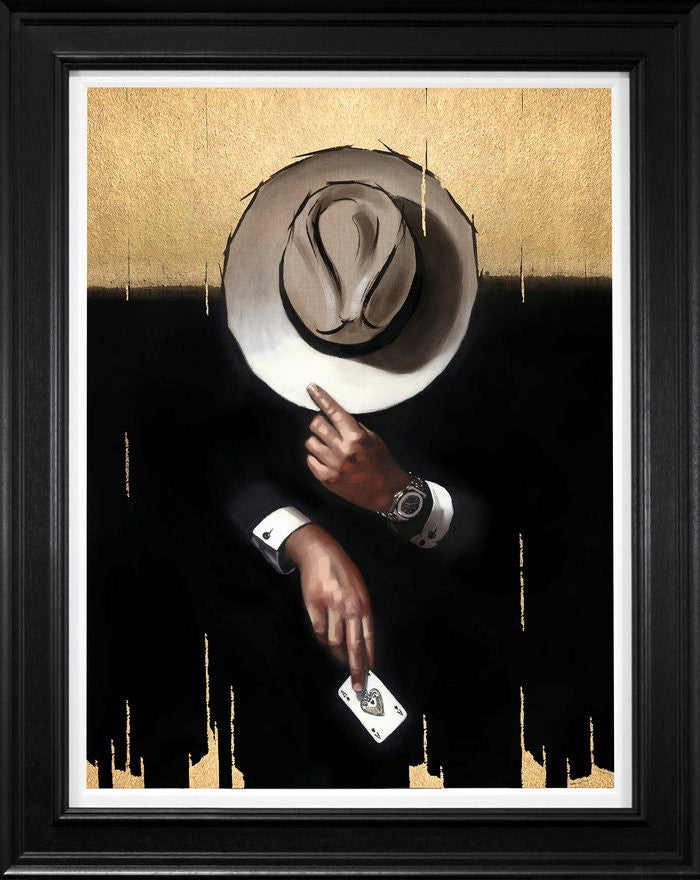The Fortune Maker Framed Limited Edition Print on Board by Artist Richard Blunt