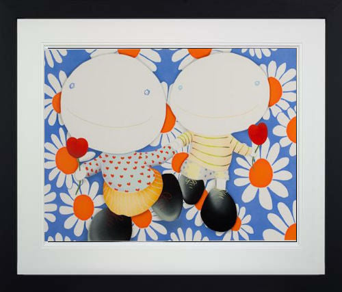 The Innocent Framed Print on Paper by Artist Mackenzie Thorpe