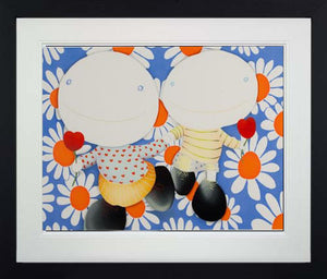 The Innocent Framed Print on Paper by Artist Mackenzie Thorpe