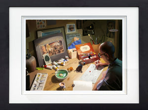 The Muse Framed Print on Paper by Artist Stephen Hanson