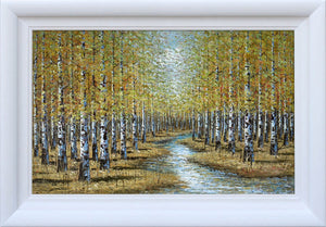 Woodland Quest Framed Print by Artist Inam