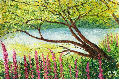 'Foxglove View' by Chris Bourne