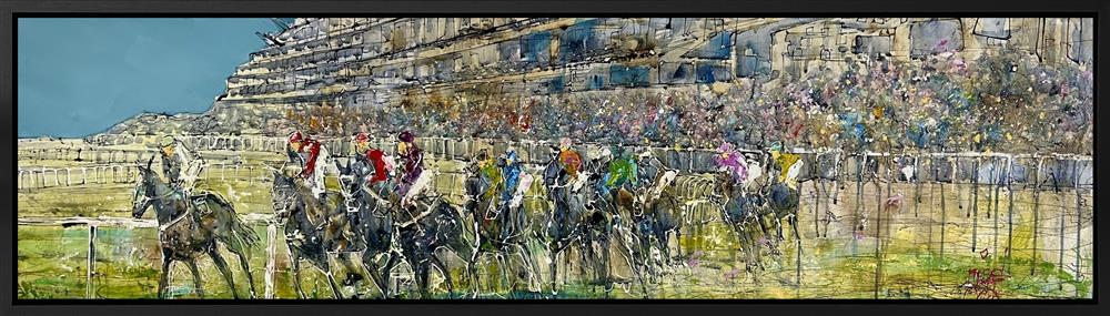 At The Races by Nigel Cooke