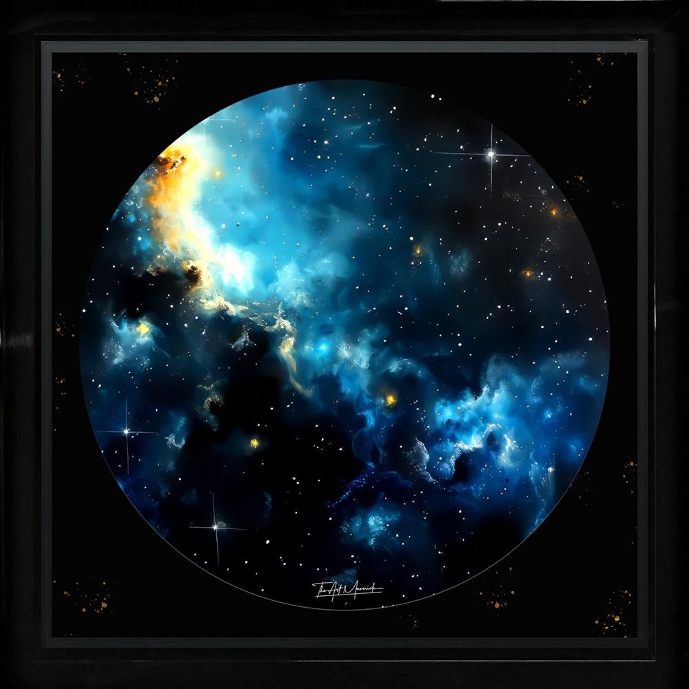 Aurora Cascade by The Art Maverick