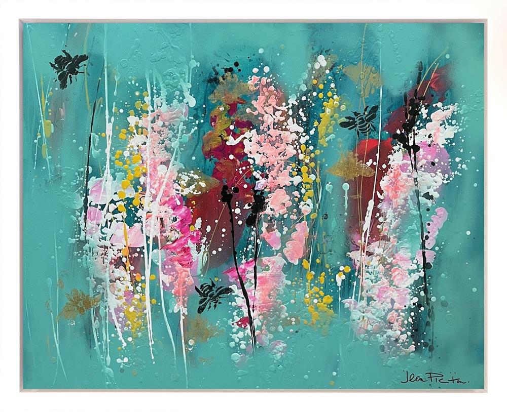 Bees And Bloom II by Jean Picton