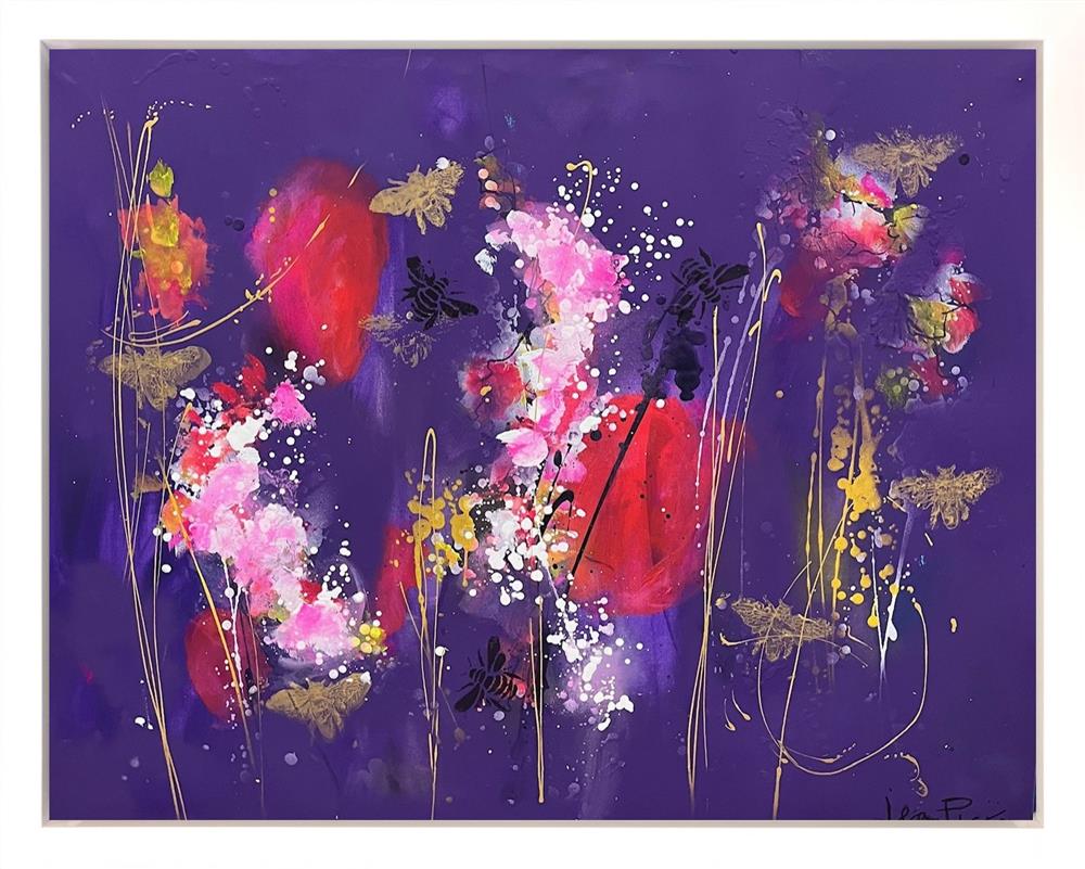 Bees And Bloom V by Jean Picton