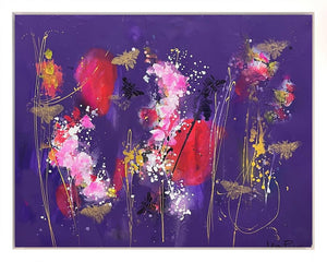 Bees And Bloom V by Jean Picton