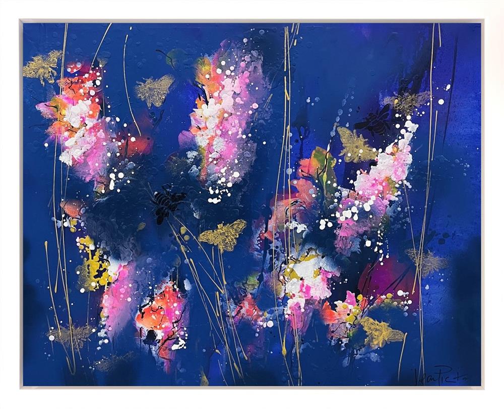 Bees And Bloom VI by Jean Picton