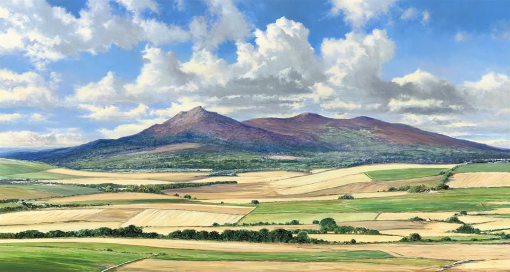 Donside Frames Excl. - Bennachie - Canvas by Duncan Palmar RSMA