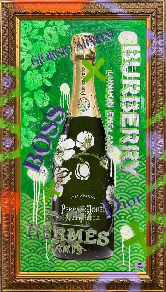 Bottle Of Perrier by Hue Folk