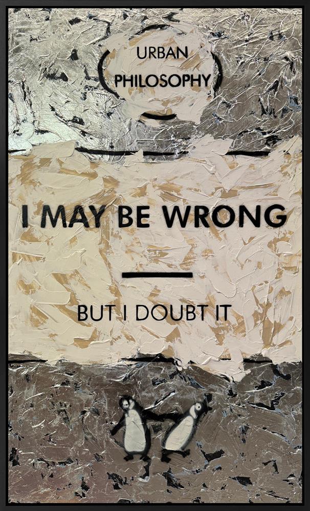 But I Doubt It - XL Canvas