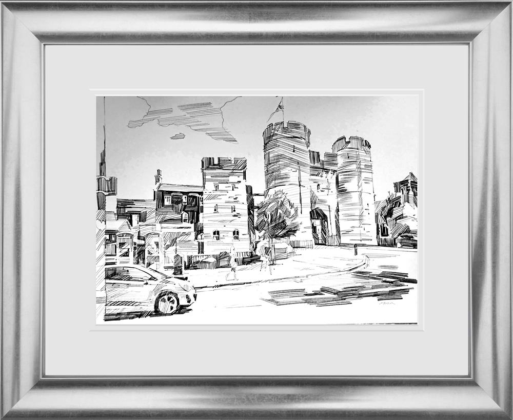 Canterbury Gate - Sketch by Colin Brown