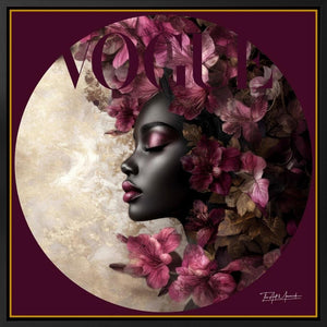 Celeste - Gilded Glamour by The Art Maverick