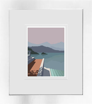 Cicadas And Pines - Miniature by Oshe