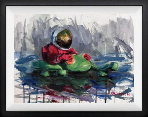 Close Your Eyes And I Will Lead Study by Andreas Claussen