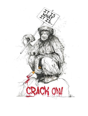 Crack On - Miniature by Scott Tetlow