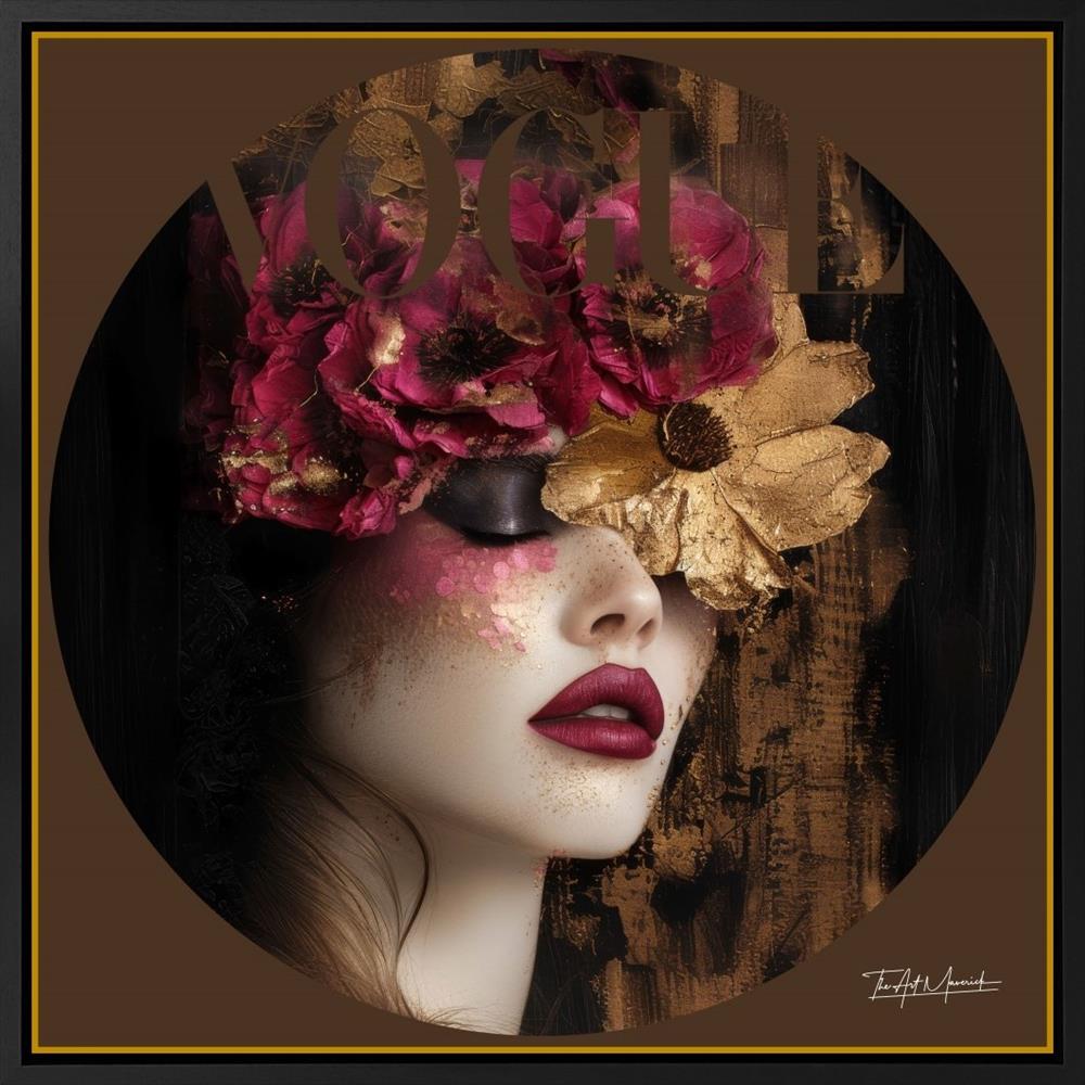 Cressida -Gilded Glamour by The Art Maverick