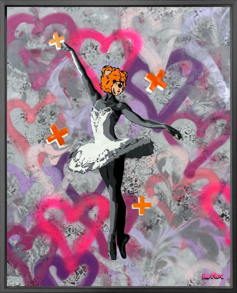 Dancing Is The Poetry Of The Foot - Ballet Bear IV by Hue Folk