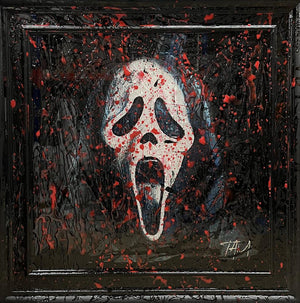 Do You Like Scary Movies - Deep Cast Liquid Resin by The Art Maverick