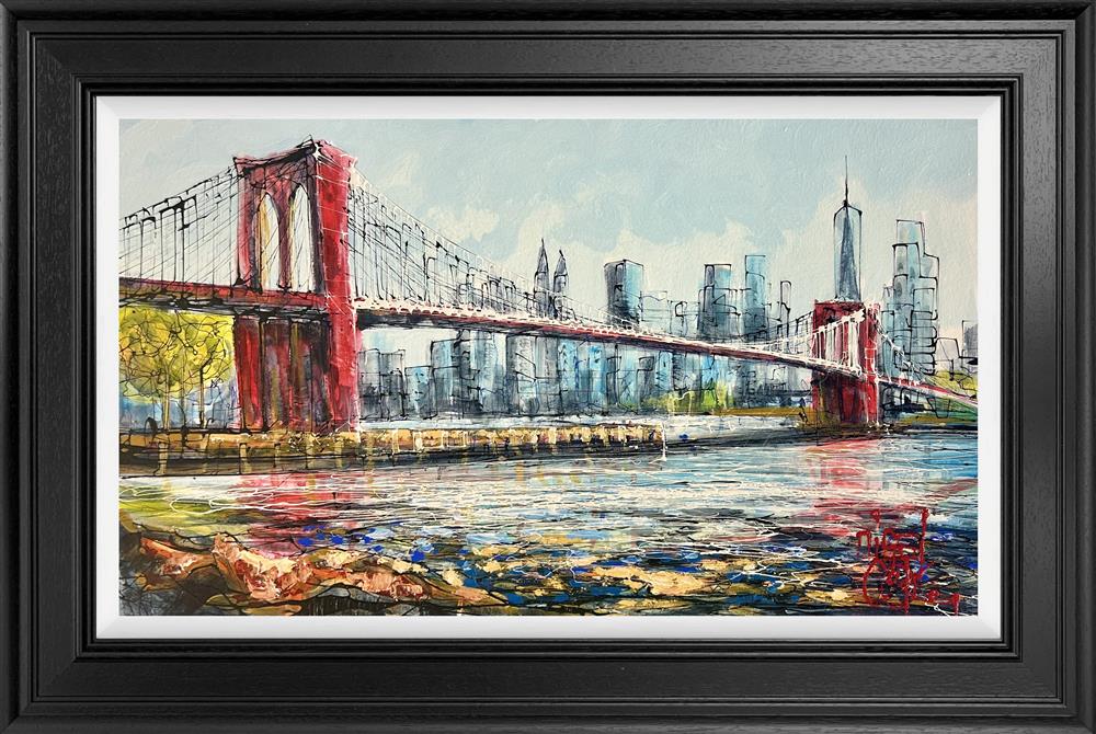 East River Span by Nigel Cooke