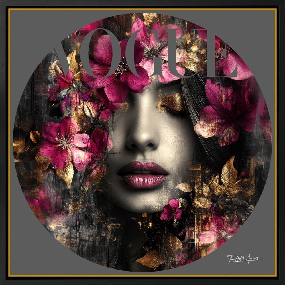 Evangeline - Gilded Glamour by The Art Maverick