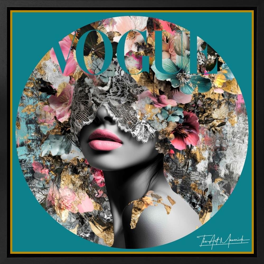 Evelyn - Gilded Glamour by The Art Maverick