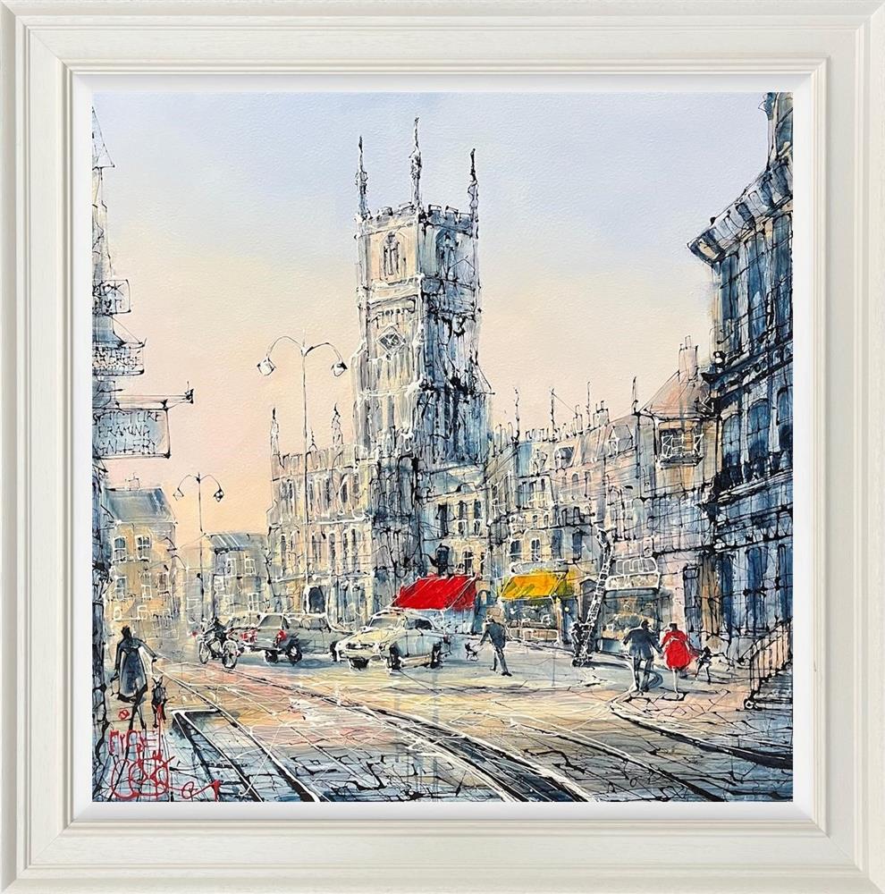 Evening Light In Cirencester - Exclusive Edition by Nigel Cooke