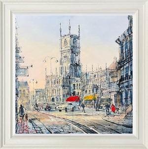 Evening Light In Cirencester - Exclusive Edition by Nigel Cooke