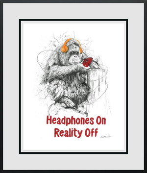 Headphones On, Reality Off by Scott Tetlow
