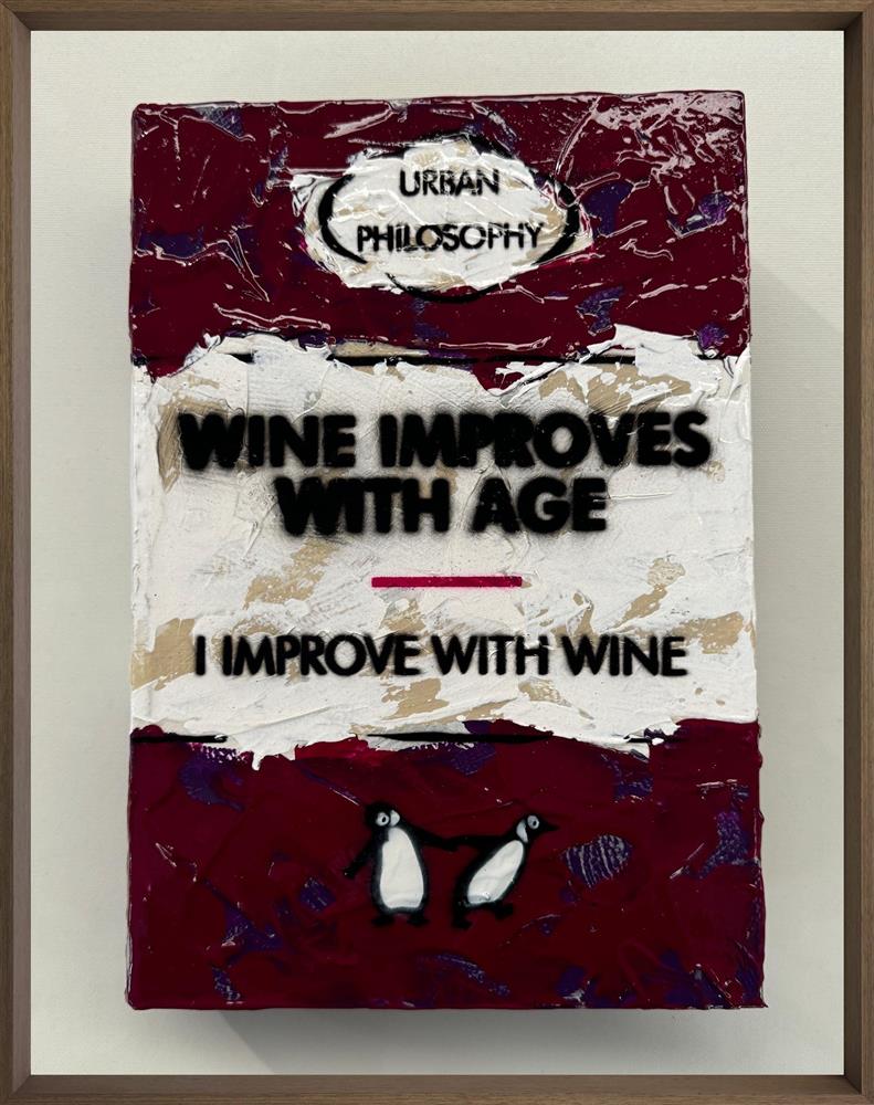 I Improve With Wine - Storybook by Hue Folk
