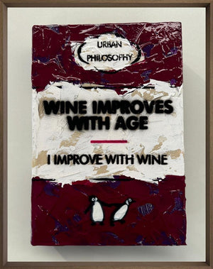 I Improve With Wine - Storybook by Hue Folk