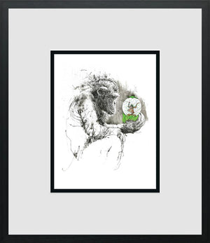 Jungle Dreams - Miniature by Scott Tetlow