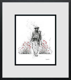 Lest We Forget - Miniature by Scott Tetlow