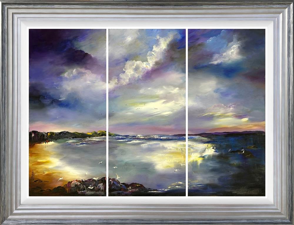 Life Begins Now - Triptych by Lillias Blackie
